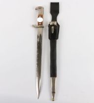 WW2 German Police Bayonet by Carl Eickhorn, Solingen