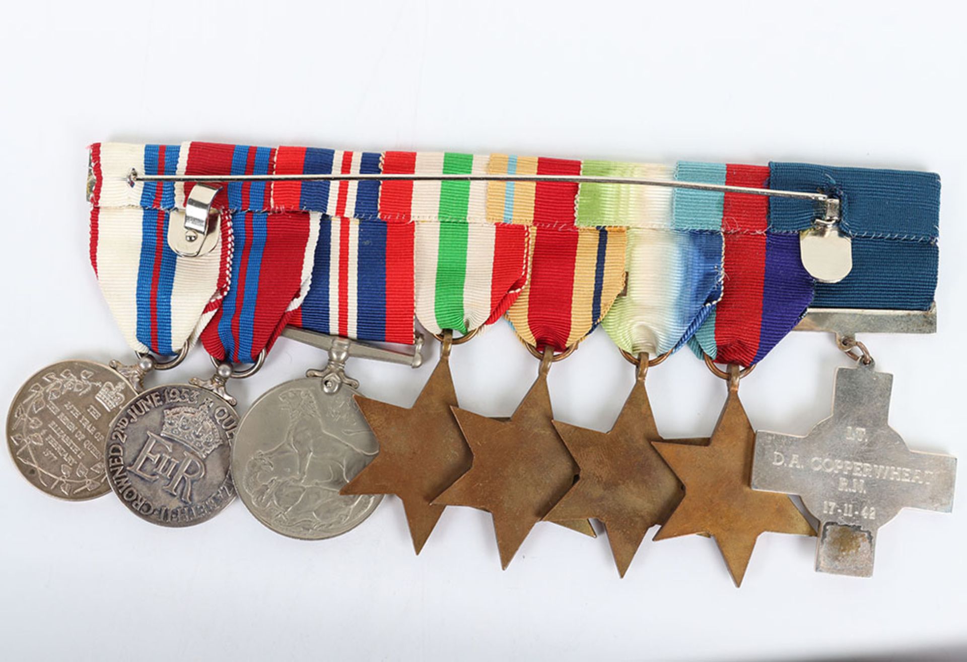 An Impressive Second World War Malta Siege George Cross Recipients Copy Medal Group for Wearing of L - Image 5 of 8