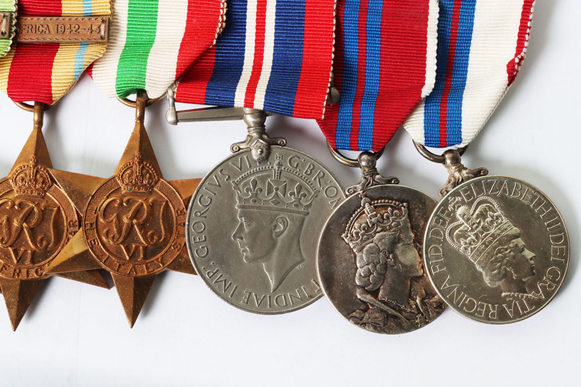 An Impressive Second World War Malta Siege George Cross Recipients Copy Medal Group for Wearing of L - Image 3 of 8