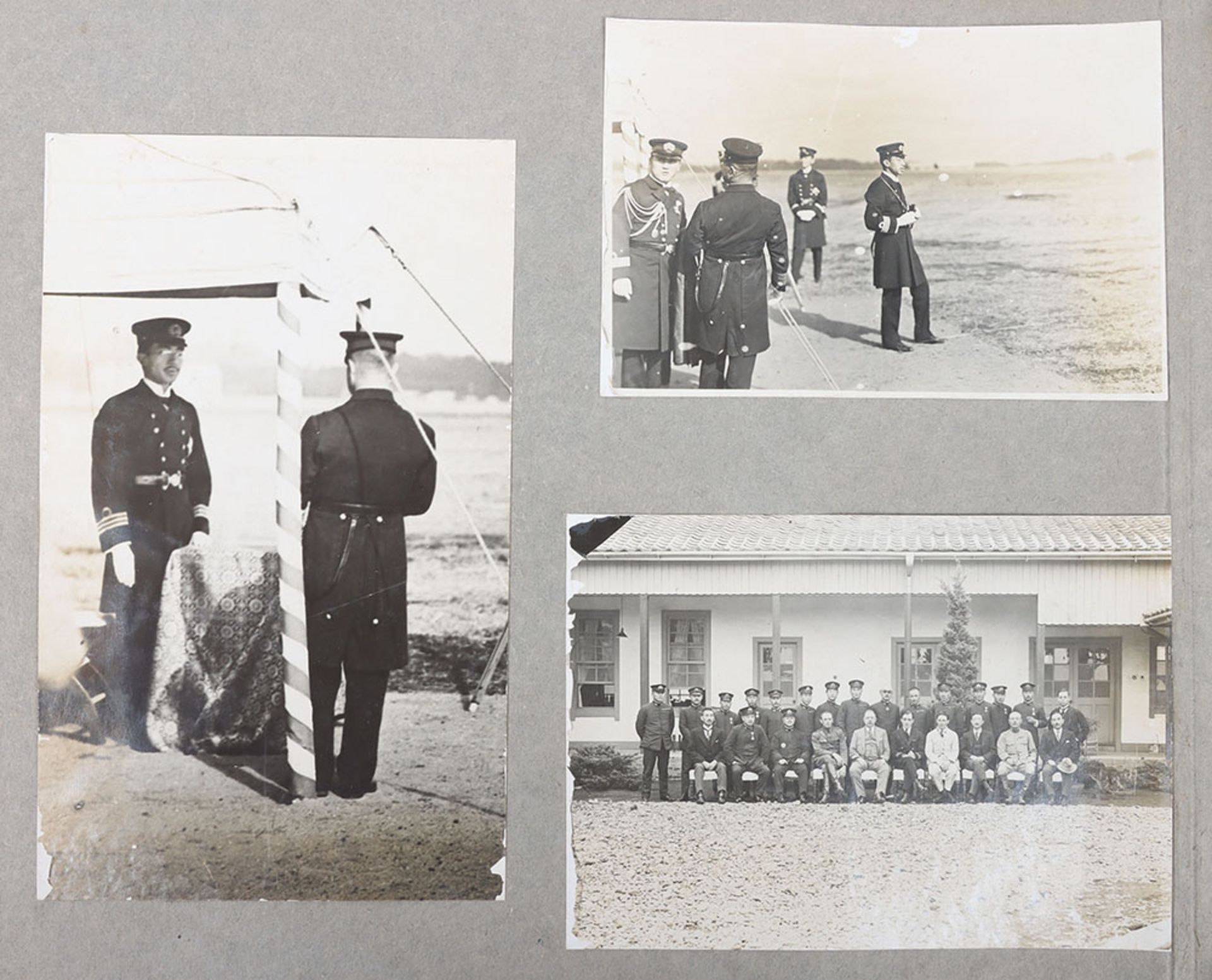 Historically Interesting Photograph Album Compiled by a Member of the Naval Aviation Station at Kasu - Image 25 of 47
