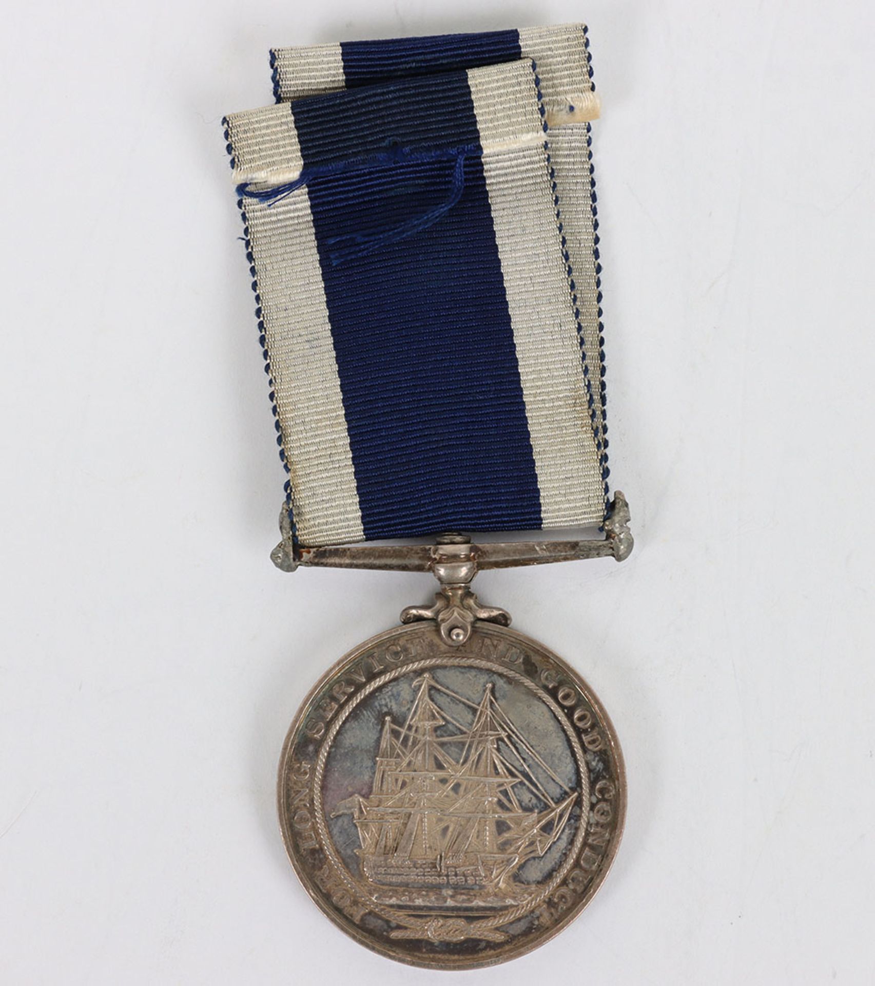 Edwardian Royal Navy Long Service Medal to a Ships Steward - Image 3 of 5