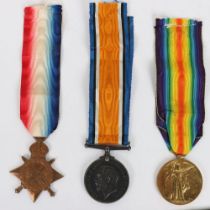 Great War 1915 Died of Wounds 1914-15 Star Medal Trio to the Princess Patricia’s Canadian Light Infa
