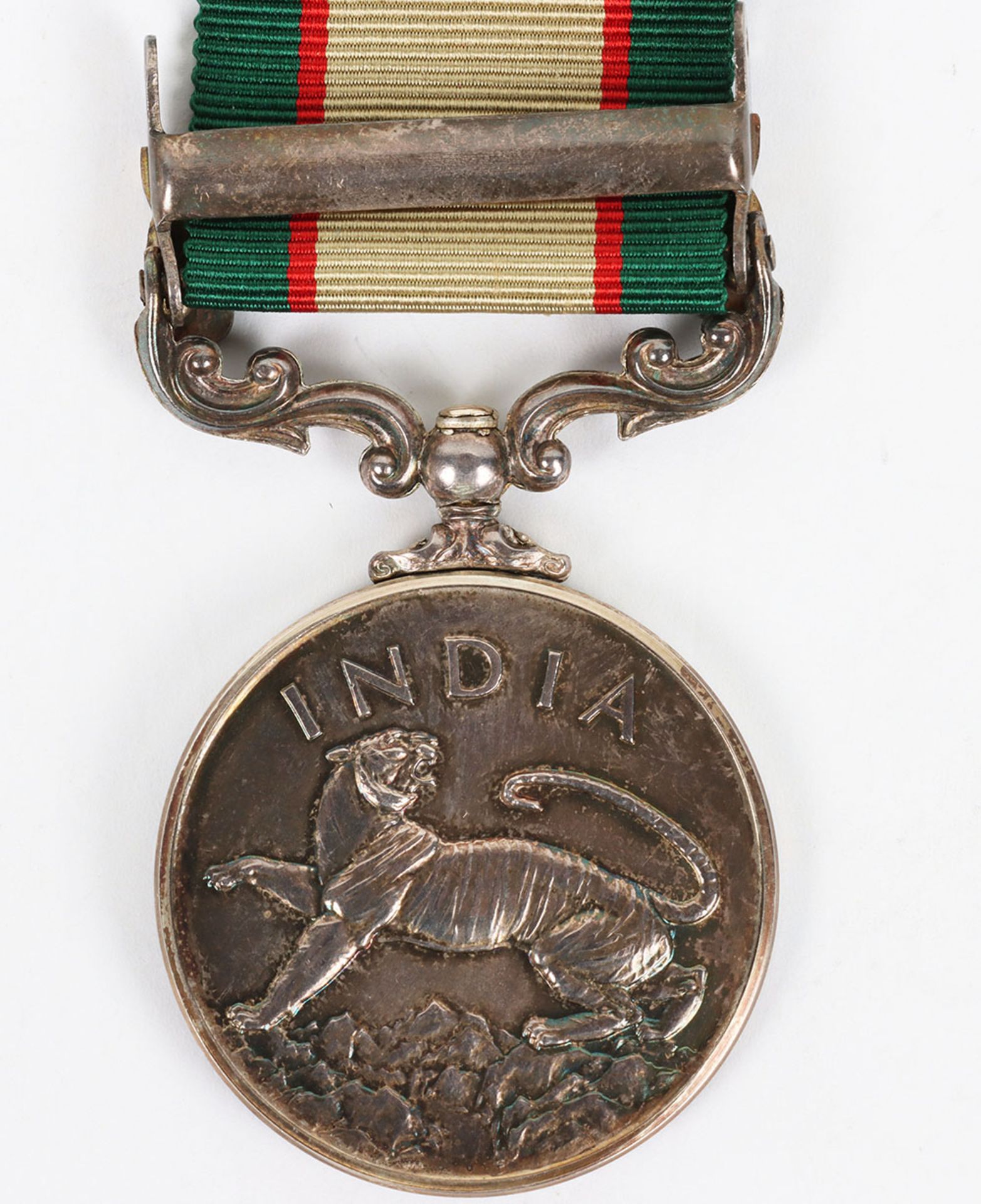 George VI India General Service Medal to the Northamptonshire Regiment - Image 3 of 6