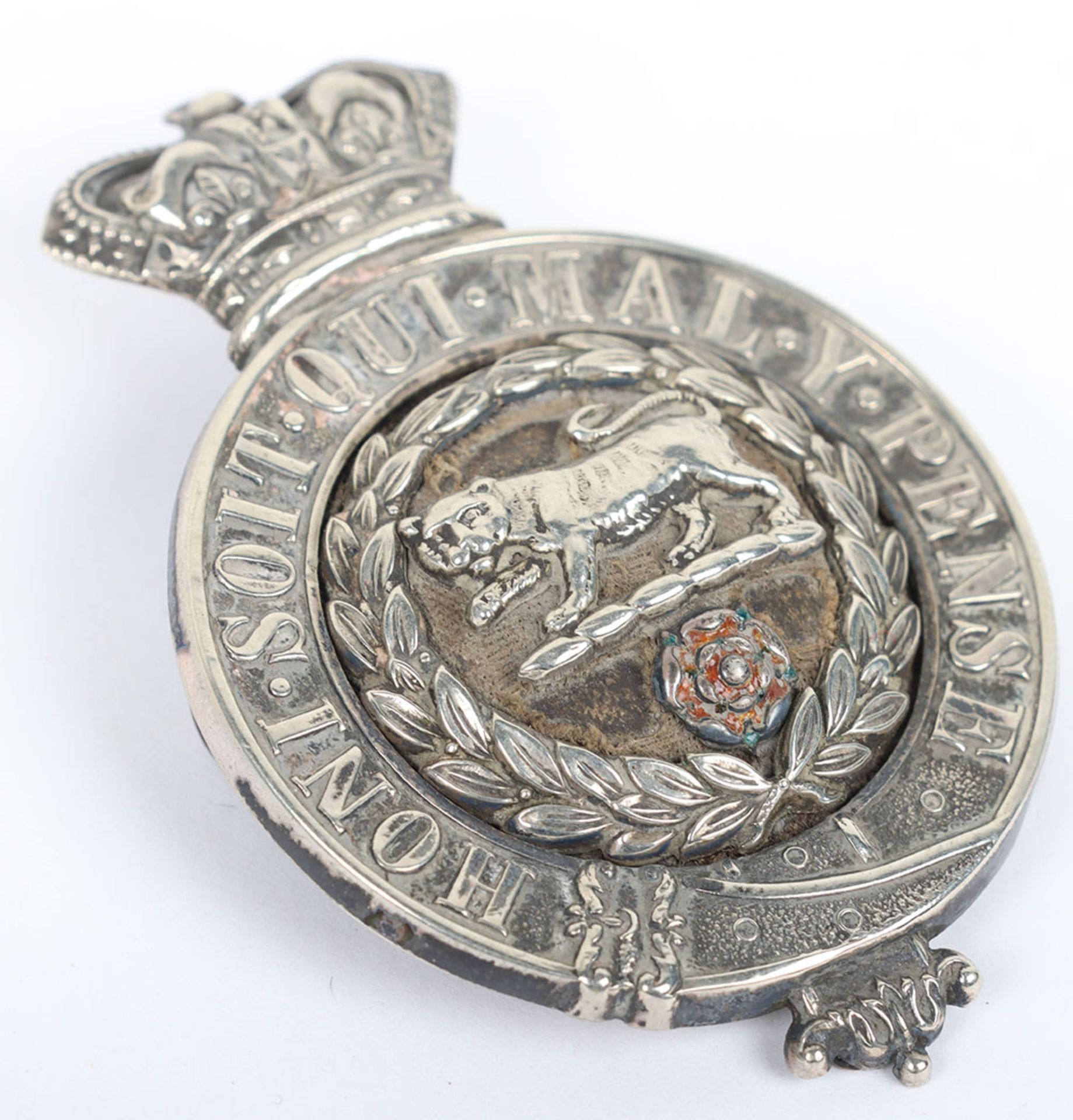 Victorian Officers Glengarry Badge of the Volunteer Battalions of the Hampshire Regiment - Image 2 of 5
