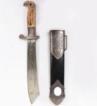 Third Reich RAD (Reichsarbeitsdienst) Labour Service Enlisted Mans Dagger / Hewer by Carl Eickhorn,