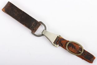 Third Reich SA (Sturmabteilung) Leather Two Part Dagger Hanger