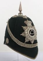 Victorian 4th Hants Rifle Volunteers Officers Home Service Helmet