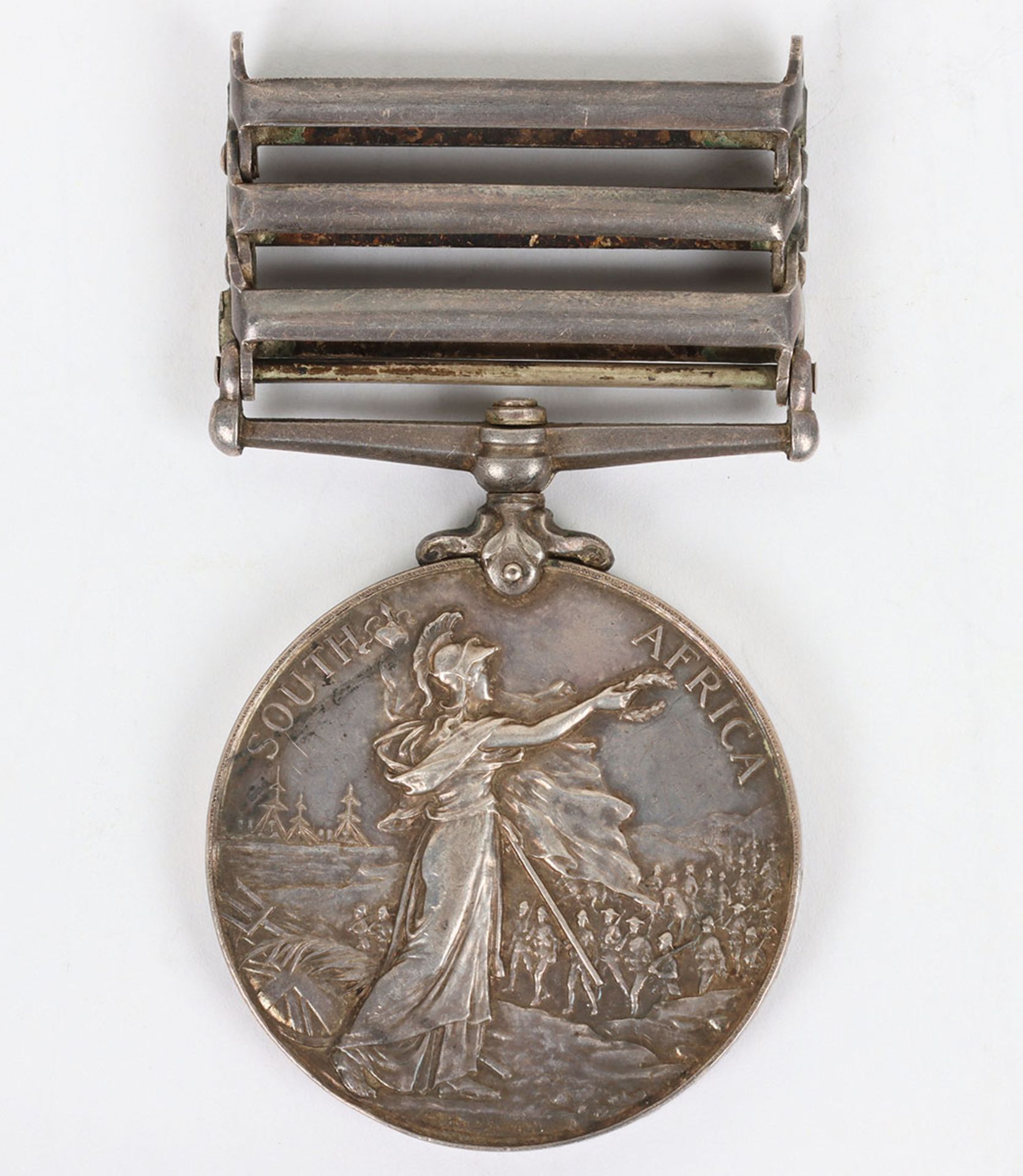 Queens South Africa Medal to a Recipient in the South Wales Borderers who was Killed in Action in 19 - Bild 2 aus 5