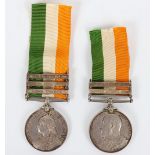 Boer War Medal Pair to the Railway Pioneer Regiment