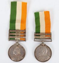 Boer War Medal Pair to the Railway Pioneer Regiment