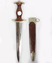 Third Reich SA (Sturmabteilung) Erased Röhm Inscription Dress Dagger by F Dick