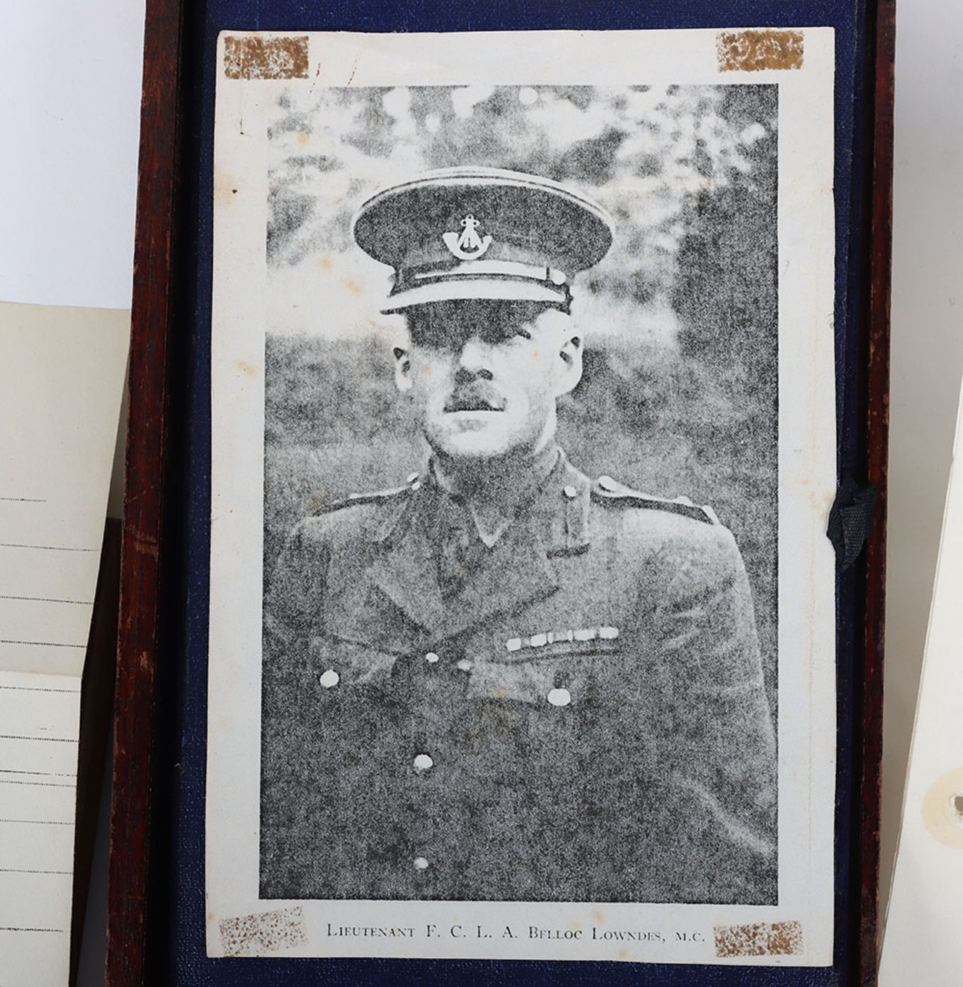 Great War Beaumont Hamel Military Cross Medal Group of Six to an Officer in the Oxfordshire and Buck - Bild 6 aus 10