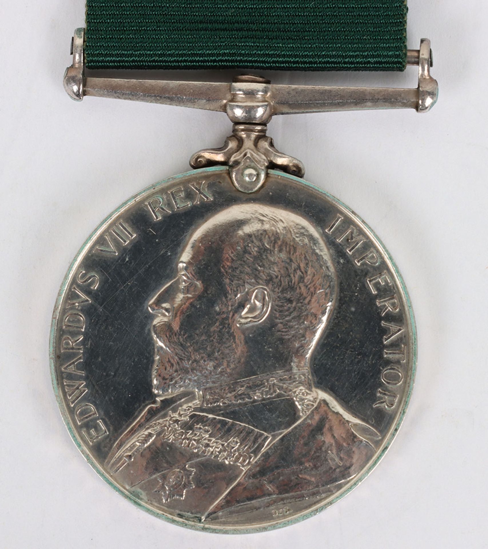 Edwardian Volunteer Long Service Medal to the 1st Volunteer Battalion Northamptonshire Regiment - Bild 2 aus 5