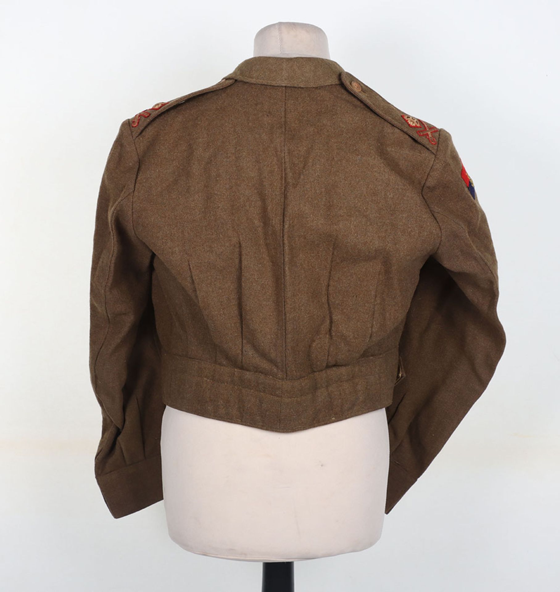 Post WW2 Battle Dress Blouse of Major General Basil Aubrey Coad CB, CBE, DSO & Bar, Commander of the - Bild 9 aus 10