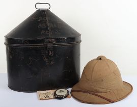 North West Frontier Royal Engineer Attributed Officers Foreign Service Wolseley Helmet