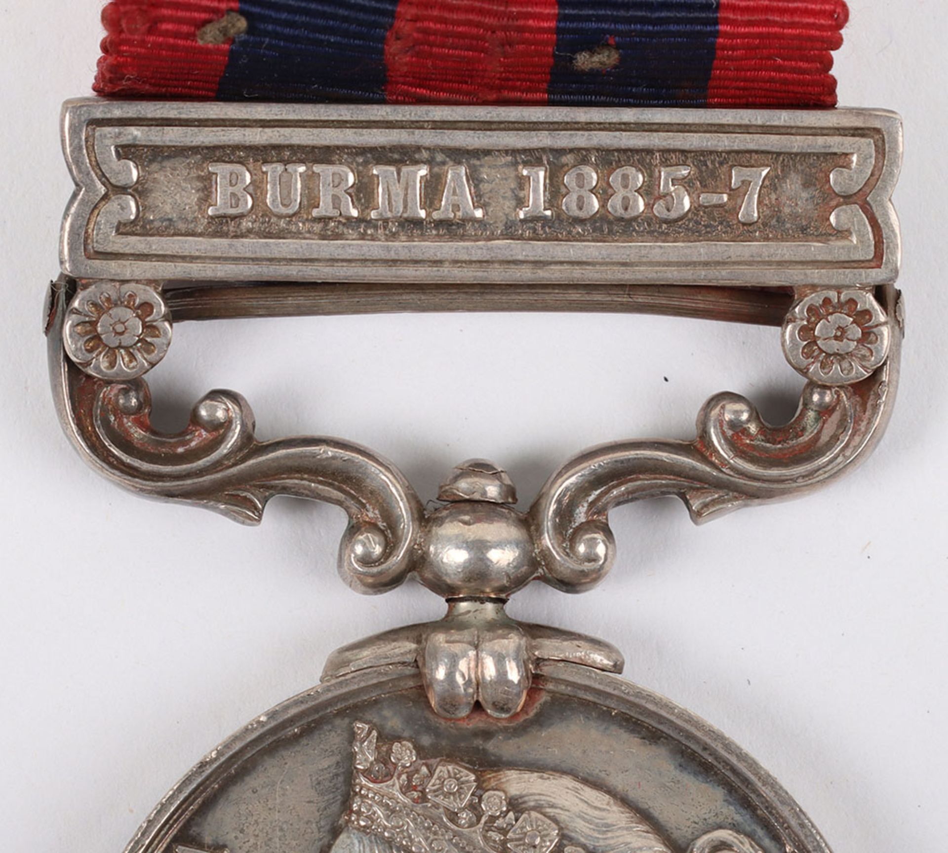 Indian General Service Medal to the Scottish Division Royal Artillery for the Third Burmese War - Bild 3 aus 6