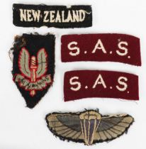WW2 Special Air Service (S.A.S) Airborne Insignia Grouping