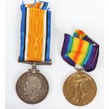 Great War British Officers Medal Pair