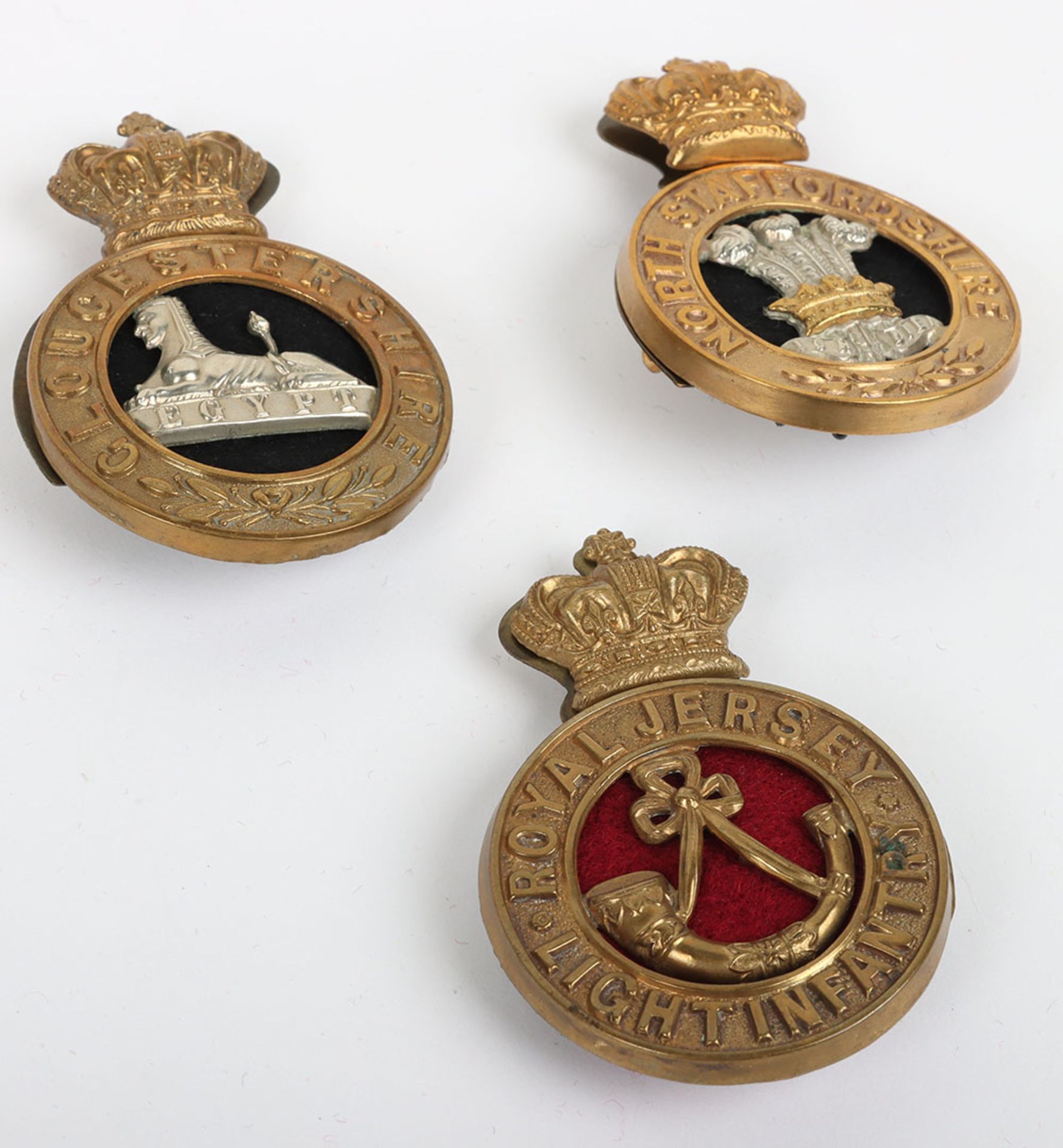 3x Victorian Other Ranks Glengarry Badges - Image 2 of 4