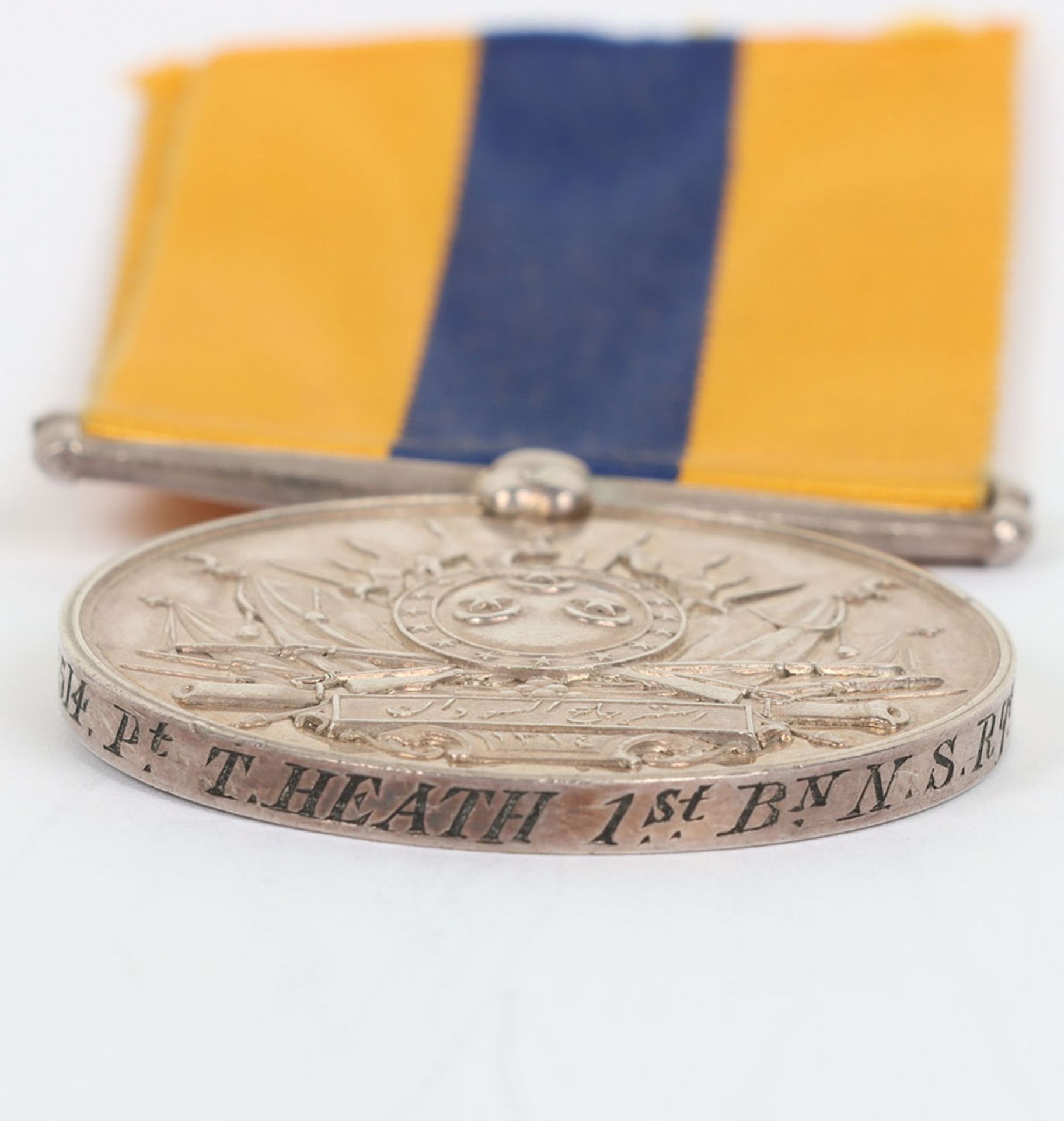 A Khedives Sudan Medal to the North Staffordshire Regiment - Image 5 of 5