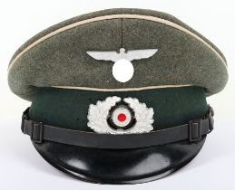 WW2 German Army Infantry NCO’s / Enlisted Mans Peaked Cap