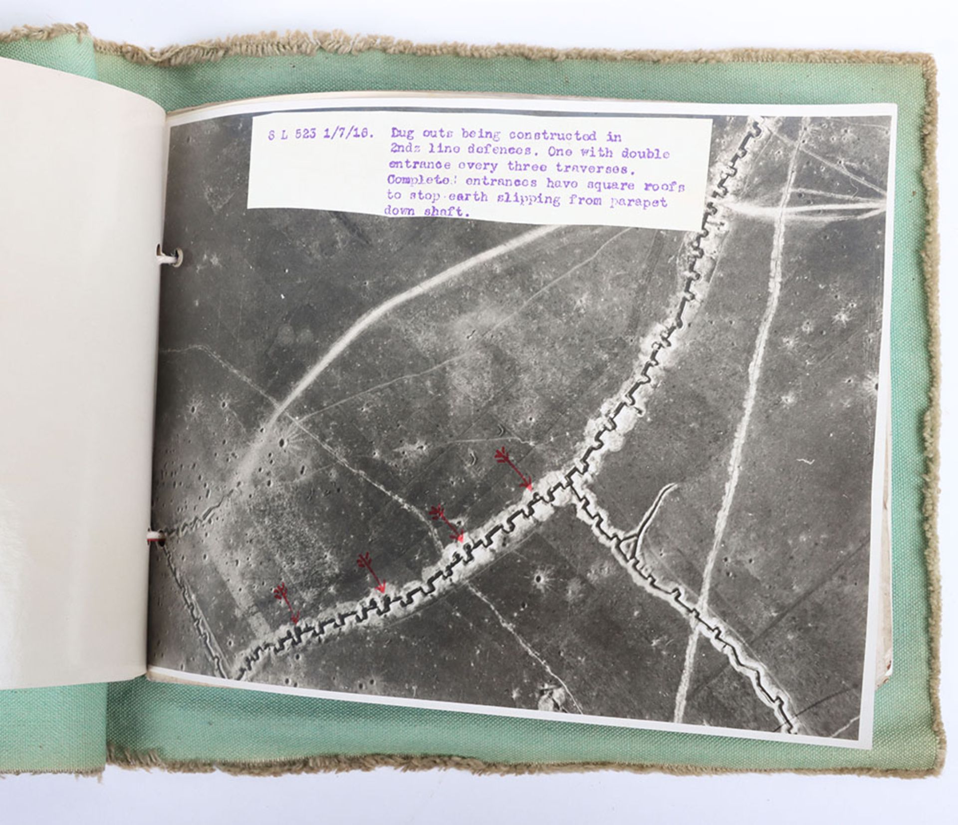 Great War Royal Flying Corps Aerial Reconnaissance Book of Major J T C Moore-Brabazon RFC - Image 16 of 24