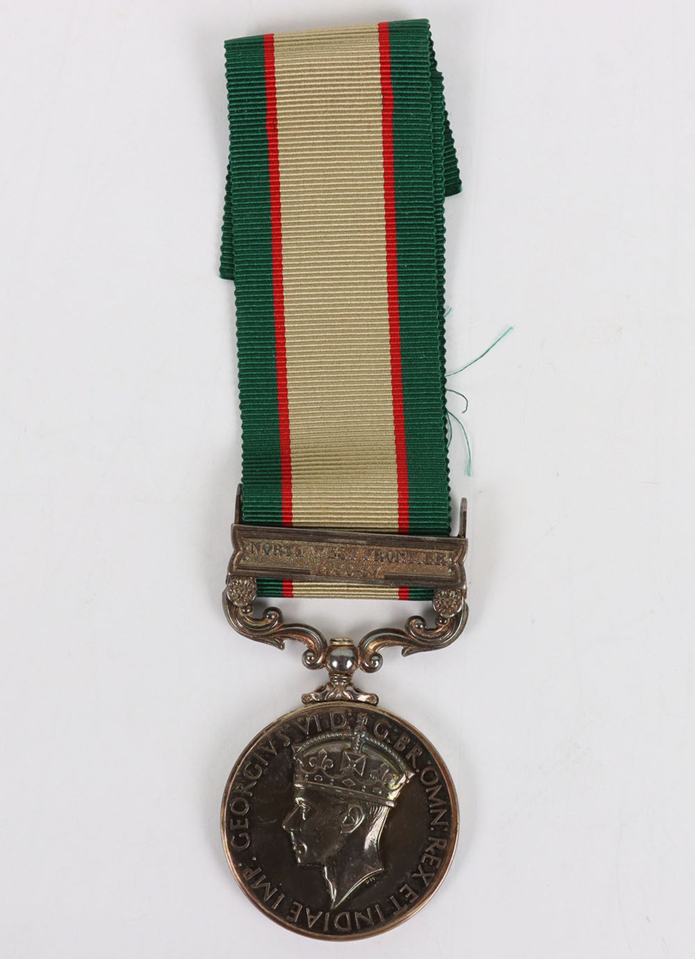 George VI India General Service Medal to the Northamptonshire Regiment - Image 6 of 6