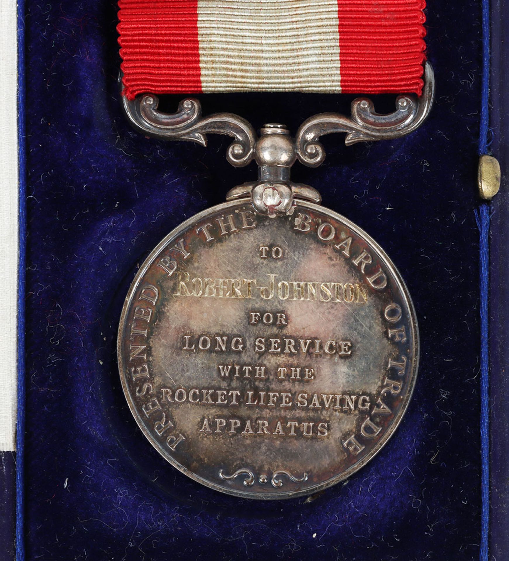 George V Rocket Apparatus Volunteer Long Service Medal - Image 3 of 4