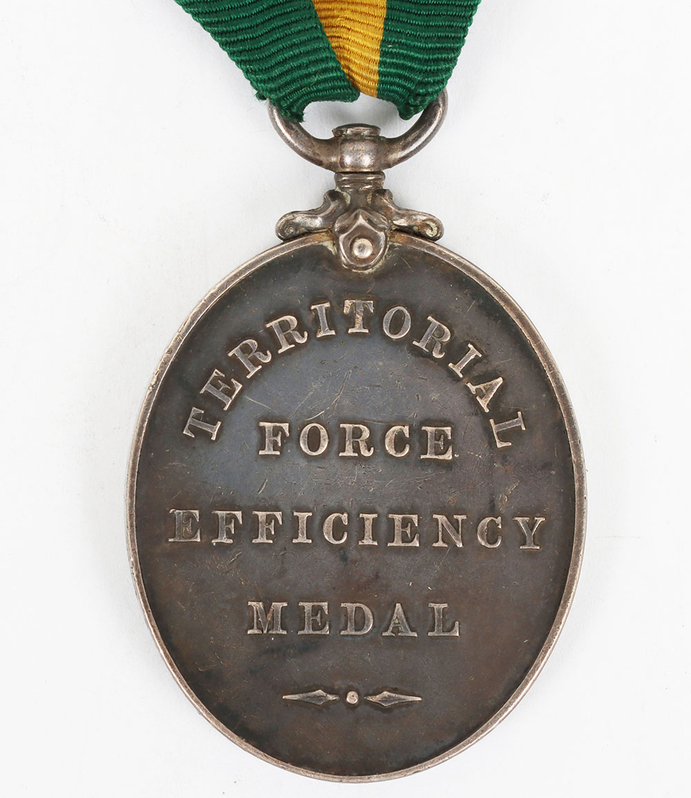 Territorial Force Efficiency Medal to the South Nottinghamshire Hussars - Image 4 of 7