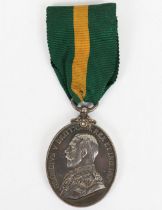 Territorial Force Efficiency Medal to the South Nottinghamshire Hussars