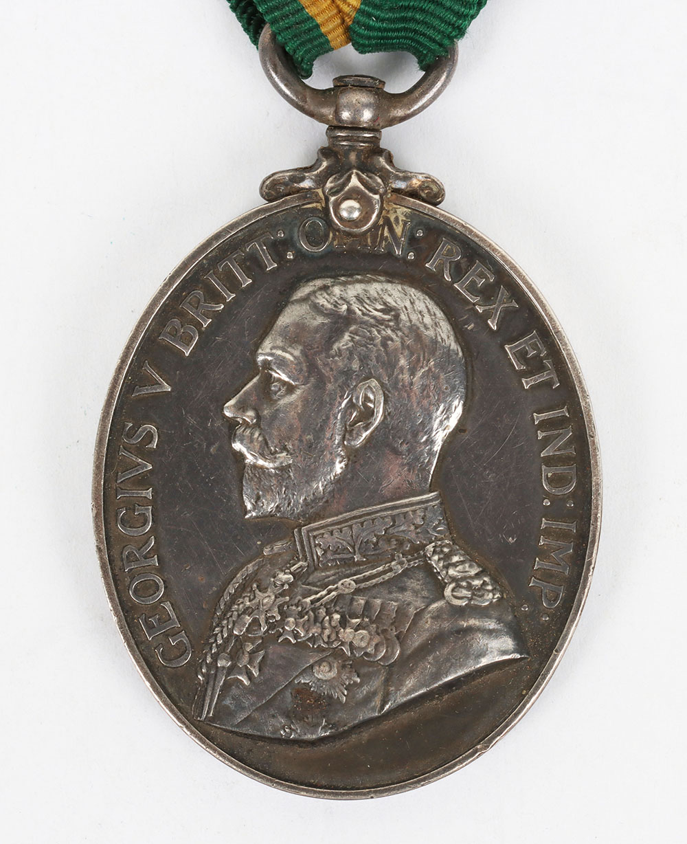 Territorial Force Efficiency Medal to the South Nottinghamshire Hussars - Image 2 of 7