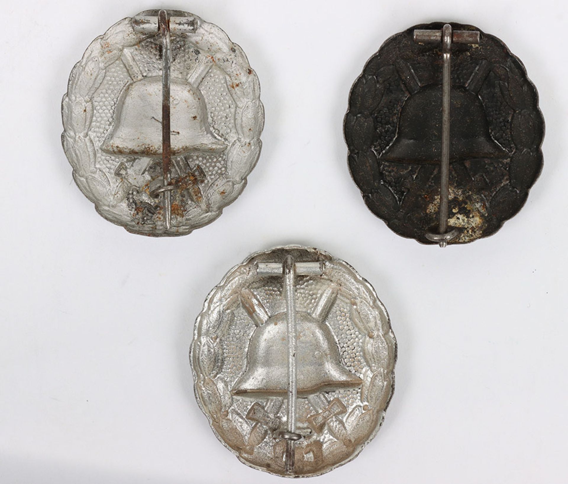 3x WW1 German Wound Badges - Image 2 of 5