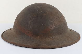 WW1 British Steel Combat Helmet Shell of the Northumberland Fusiliers