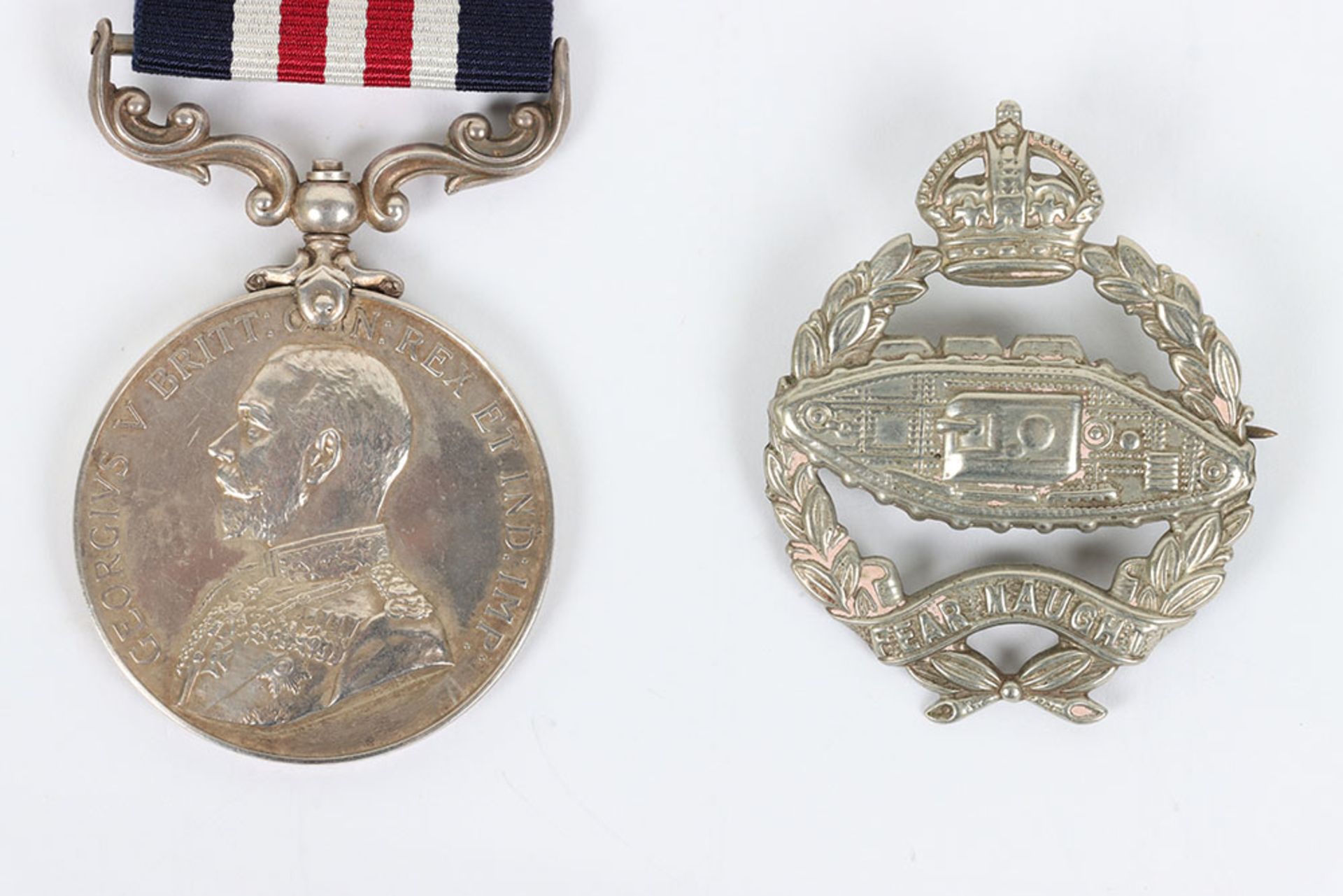 Great War Military Medal to the Tank Corps - Bild 2 aus 6