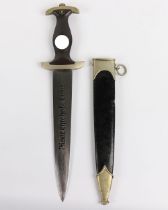 Third Reich SS (Schutzstaffel) Enlisted Mans Dress Dagger by Boker, Solingen