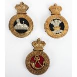 3x Victorian Other Ranks Glengarry Badges