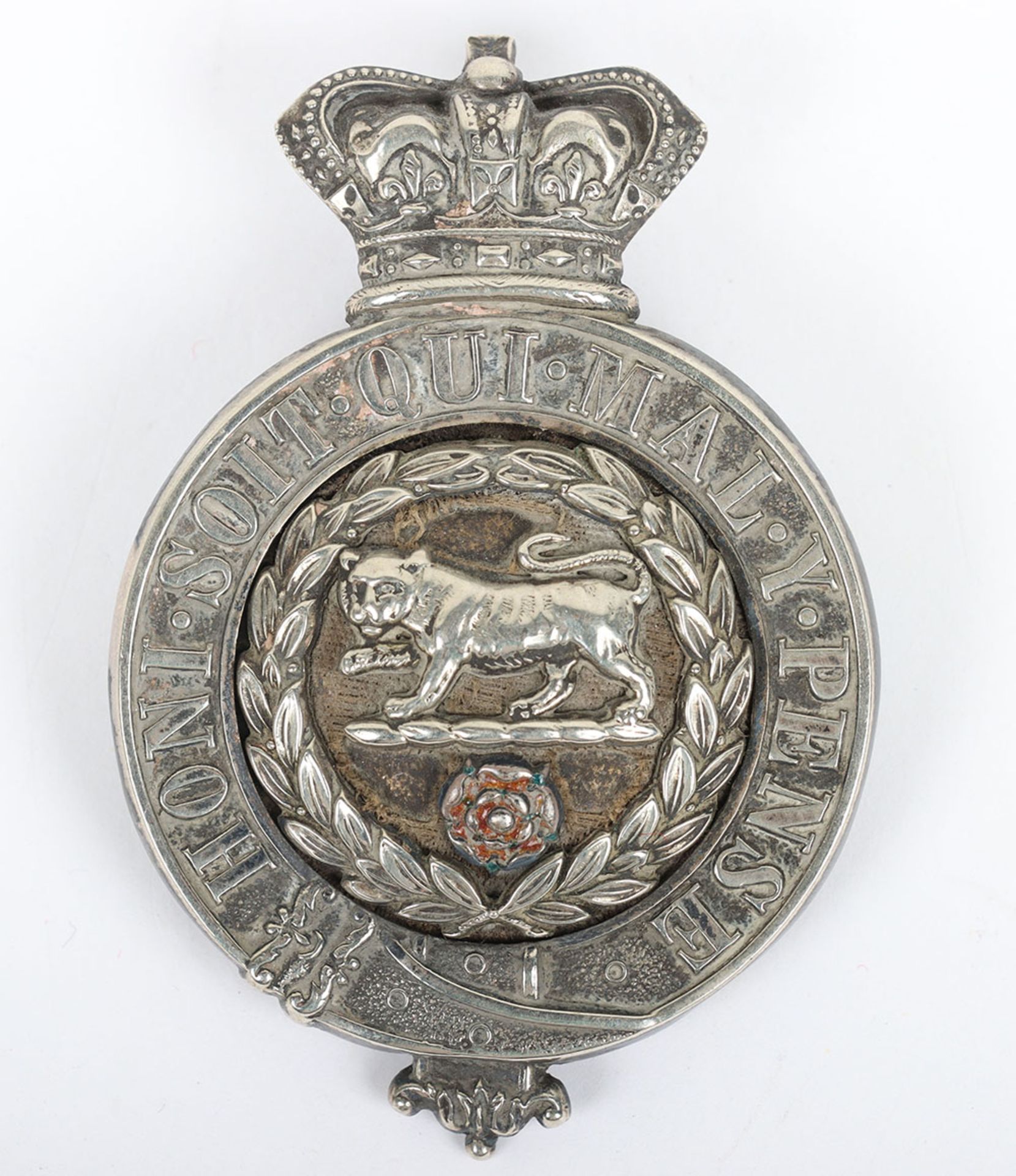 Victorian Officers Glengarry Badge of the Volunteer Battalions of the Hampshire Regiment