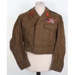 Post WW2 Battle Dress Blouse of Major General Basil Aubrey Coad CB, CBE, DSO & Bar, Commander of the