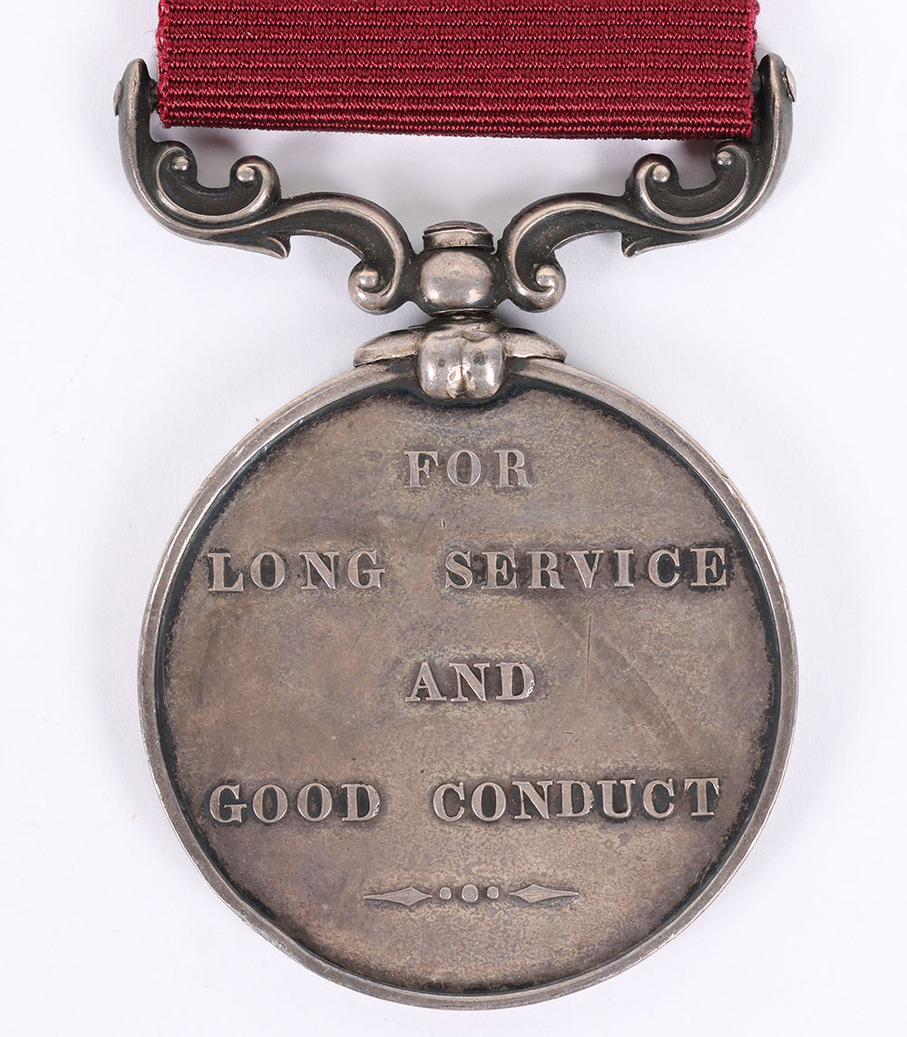 Sole Entitlement Victorian Army Long Service & Good Conduct Medal to the Royal Engineers - Image 4 of 6