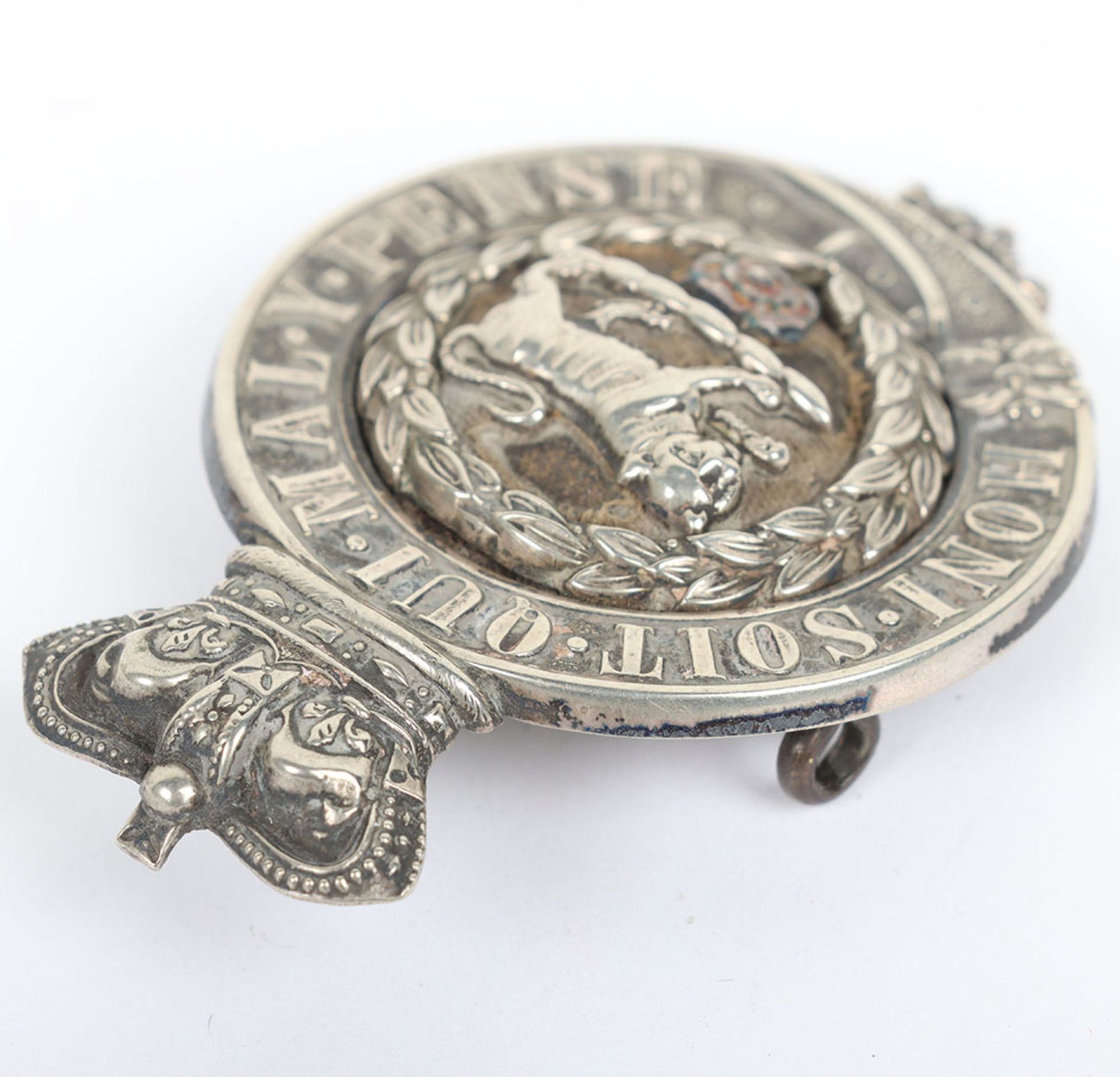 Victorian Officers Glengarry Badge of the Volunteer Battalions of the Hampshire Regiment - Image 3 of 5