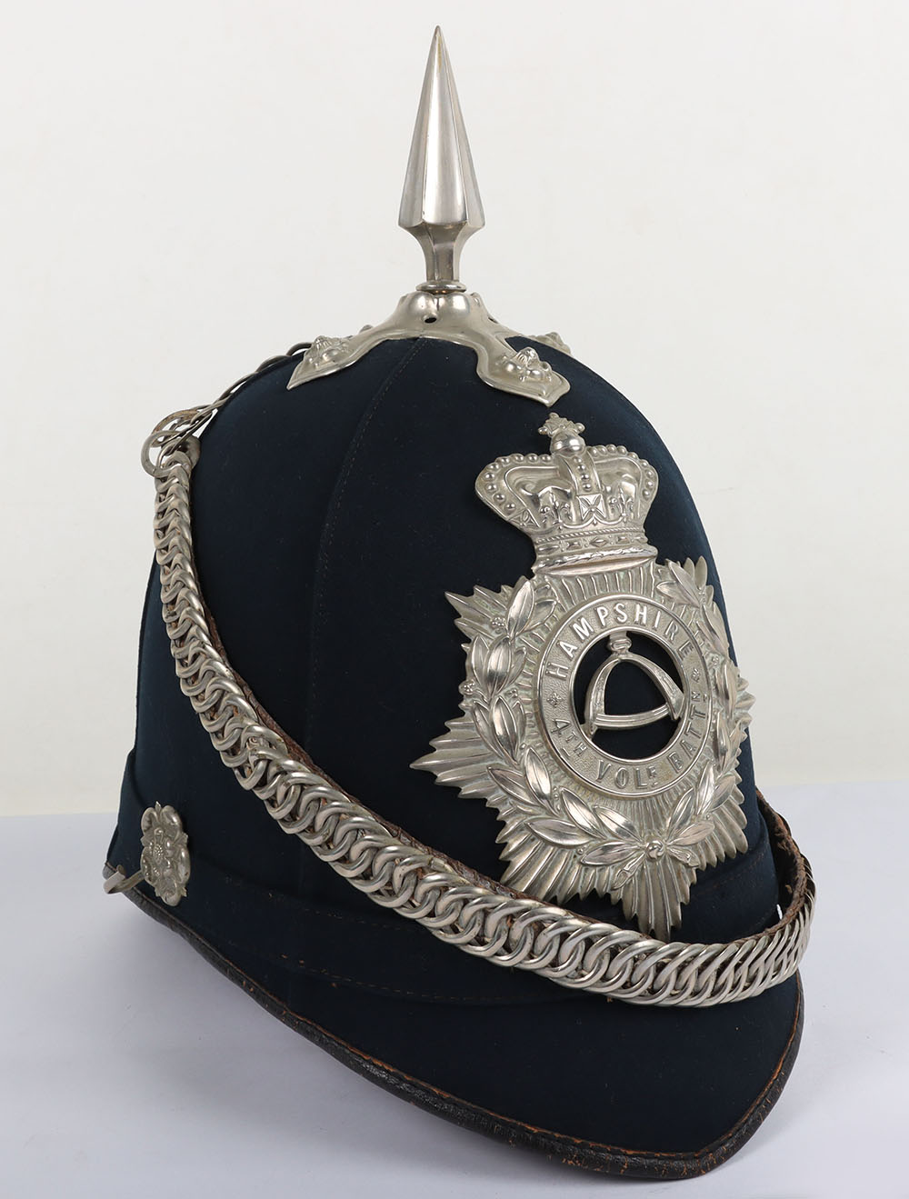 Victorian 4th Hants Rifle Volunteers Other Ranks Home Service Helmet