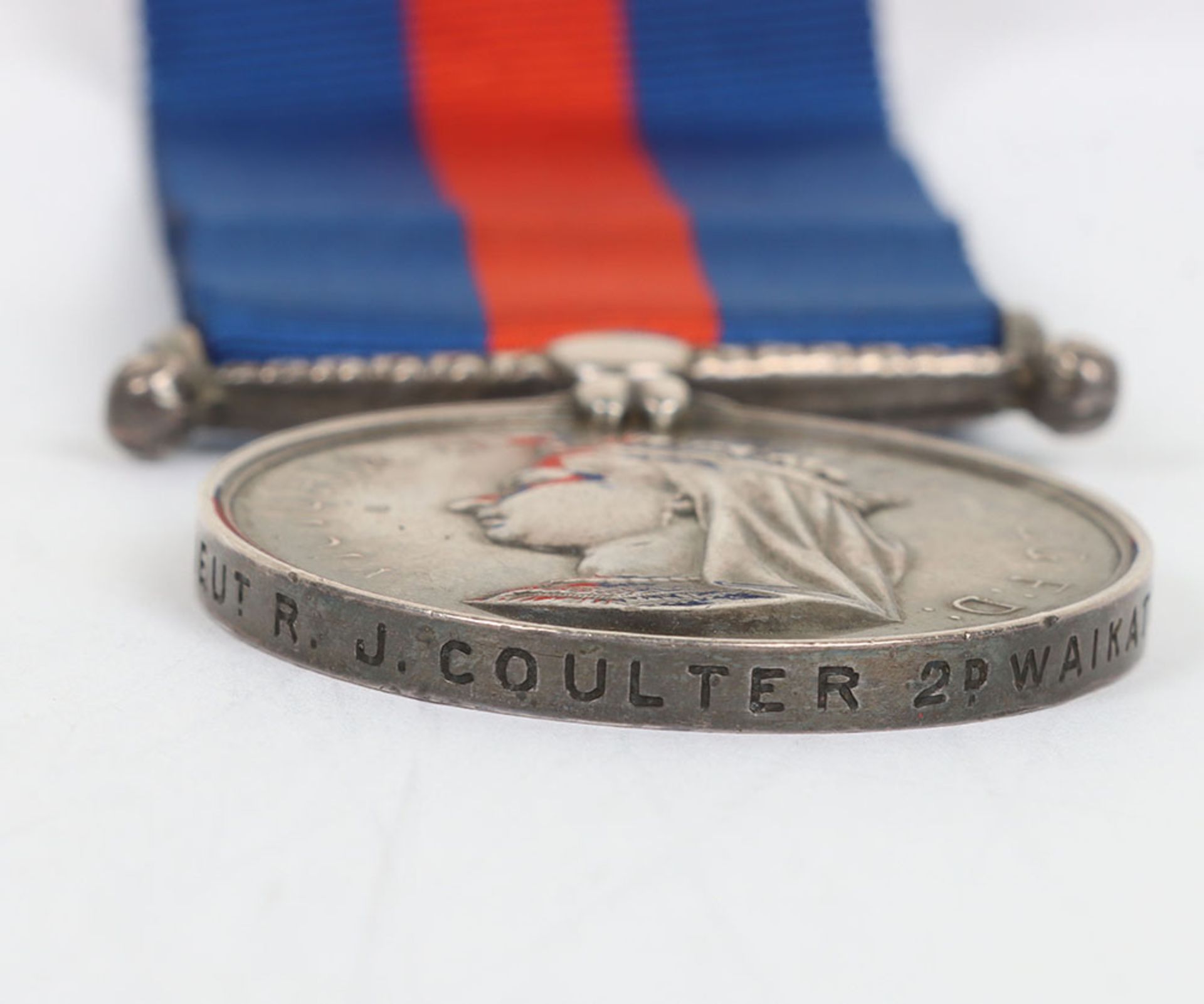 Victorian New Zealand War Medal to an Officer in the Second Waikato Regiment - Image 4 of 4