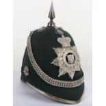 Victorian 2nd Hants Rifle Volunteers Officers Home Service Helmet