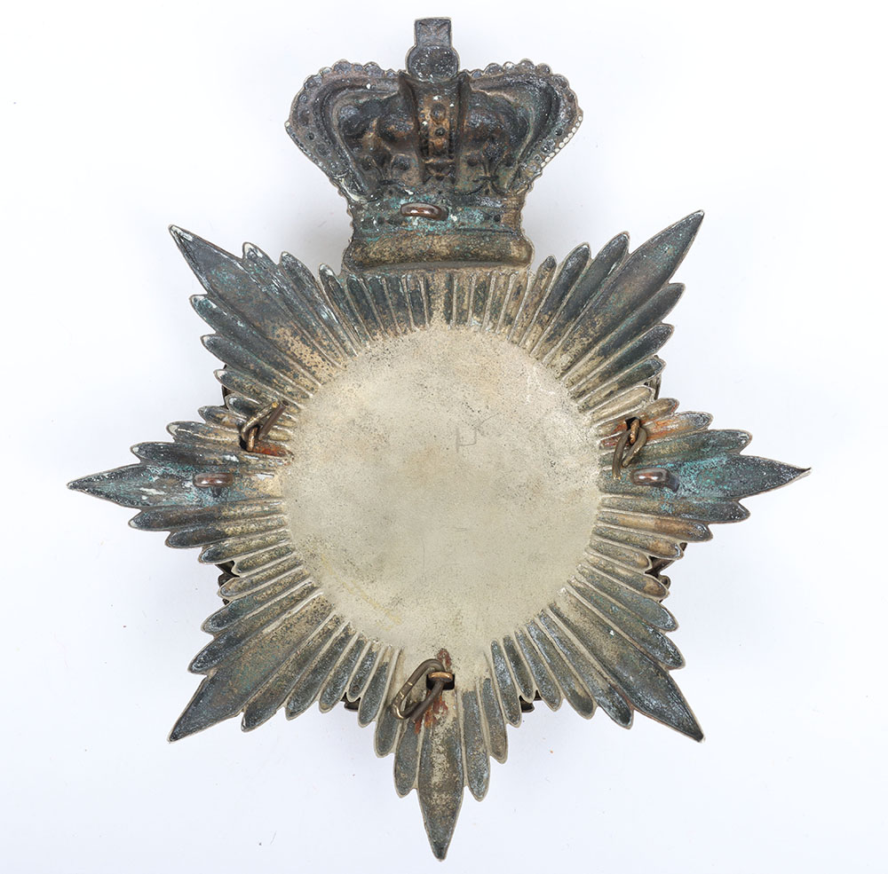 Victorian 2nd Hampshire Rifle Volunteers Officers Home Service Helmet Plate - Image 4 of 6