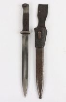 WW2 German Matching Numbers K98 Combat Bayonet