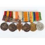 Campaign Medal Group of Six Covering Three Conflicts Over an Impressive 40 Year Period