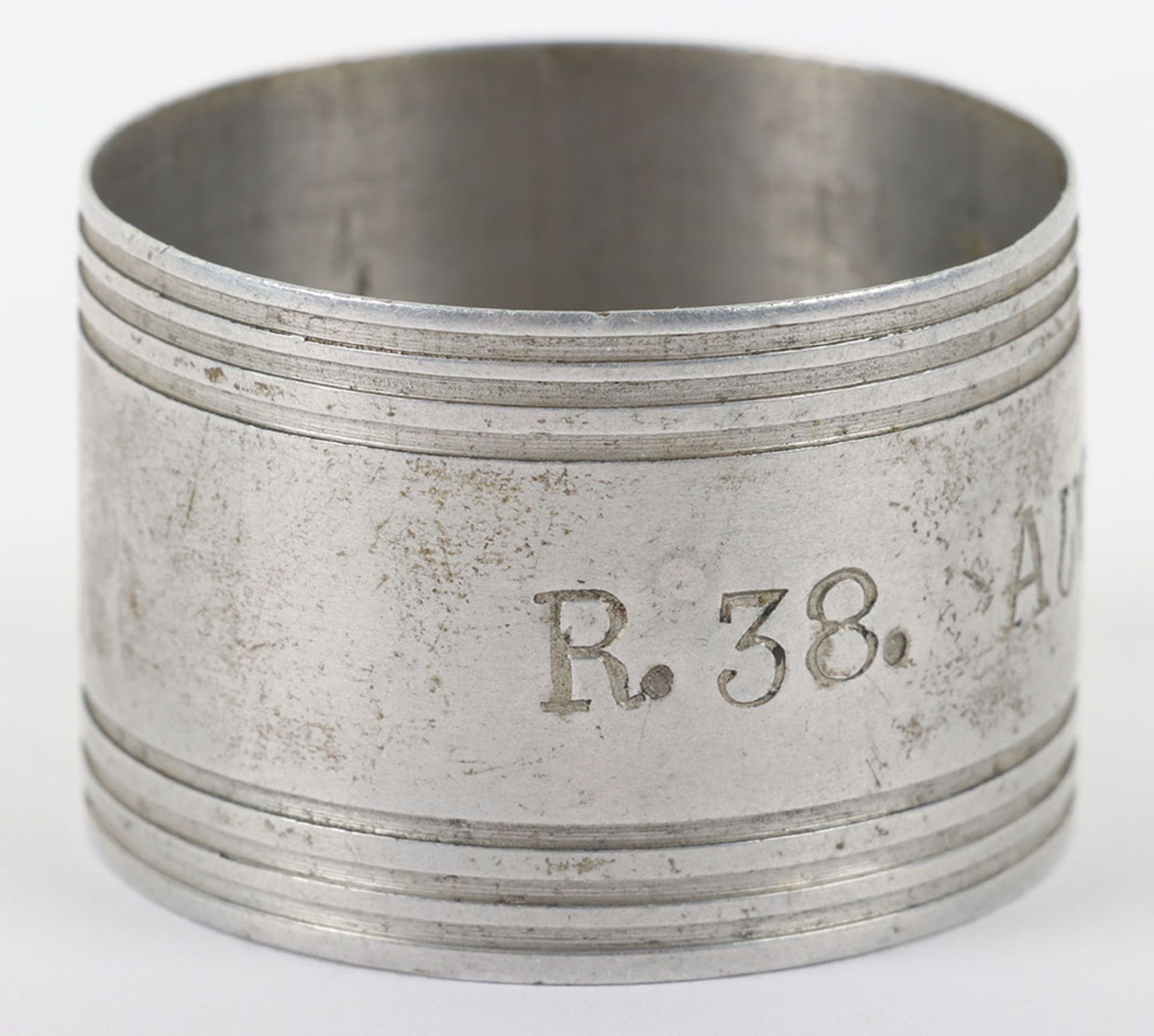 British Airship R.38 Napkin Ring - Image 2 of 4