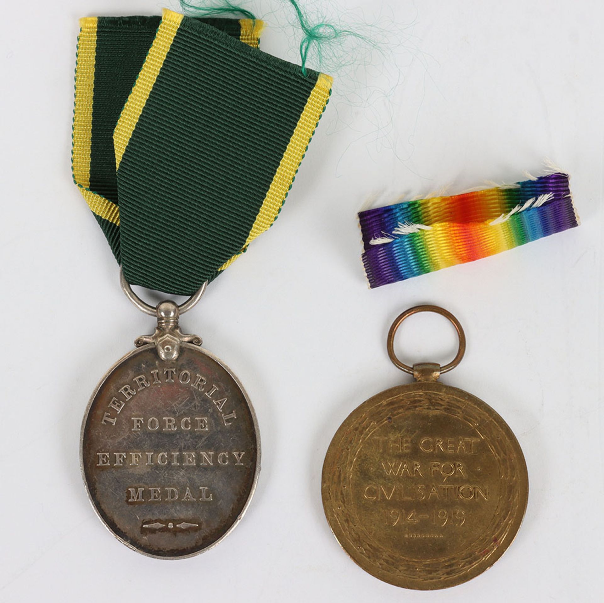 A Territorial Long Service Medal Pair to the Royal Army Medical Corps - Image 3 of 5