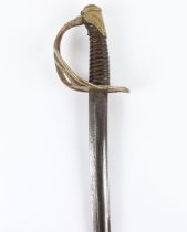 French Made Cavalry Troopers Sword Possibly for the Confederate Army in American Civil War,