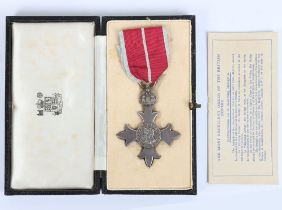 The Most Excellent Order of the British Empire (M.B.E.) Military Members 2nd Type Breast Badge